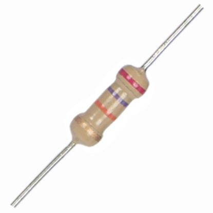 Picture of RESISTOR 0.5W RND C/F 180K