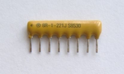 Picture of NETWORK SIL 08-PIN 7-RES  220E