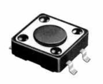 Picture of SMD TACTILE PUSH BUTTON SWITCH 12x12 H=4.3