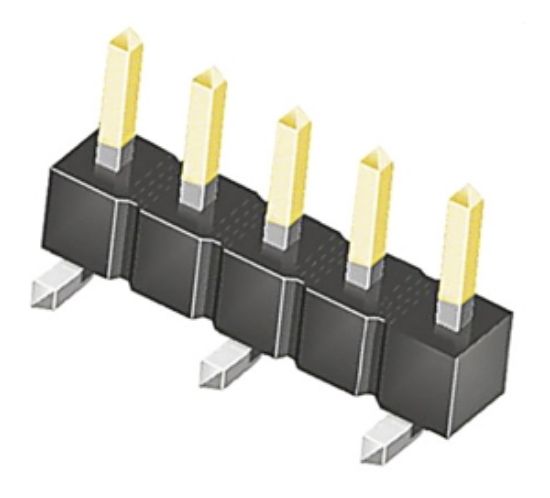 Picture of HEADER SMD SIL 5W 2.54