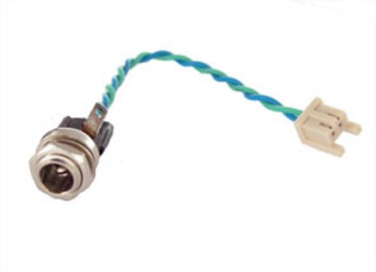 Picture of PLUG DC PWR 2.1 W/LEADS + CON