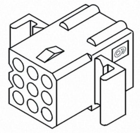 Picture of HOUS SOC/REC 24W 3.68mm 1561TL