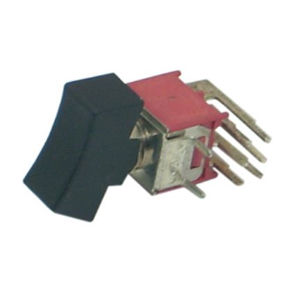 Picture of ROCKER SWITCH DPDT R/A