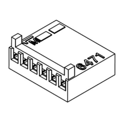 Picture of HOUSING STR 14W 2.54 F/LOCK