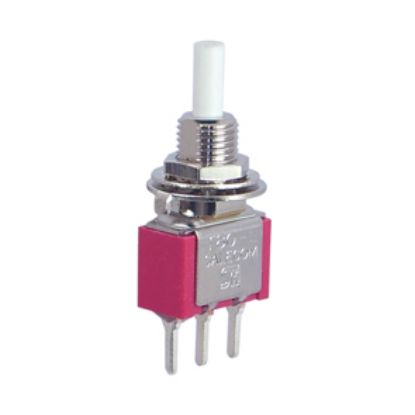 Picture of MINI P/ BUTTON SWITCH SPDT ON-ON 3A 250VAC PCB