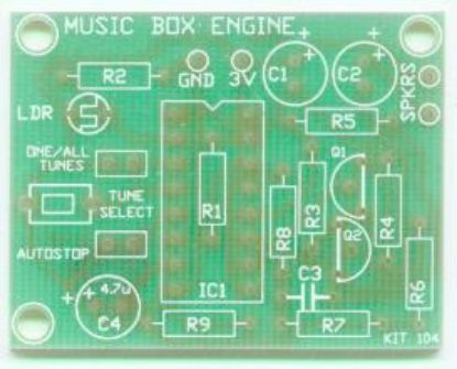 Picture of KIT ELECTRONIC MUSIC BOX ENGINE