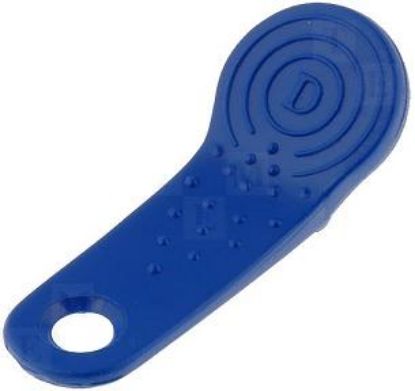 Picture of TAG KEY RING FOR iBUTTON HOLDER, BLUE - EXCLUDES iBUTTON