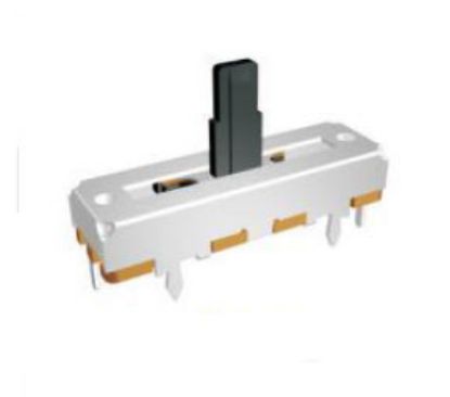 Picture of POTENTIOMETER SLIDE LIN 500K T=30mm DUAL
