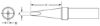 Picture of SOLDERING IRON TIP SOLID 35x0.8 H7