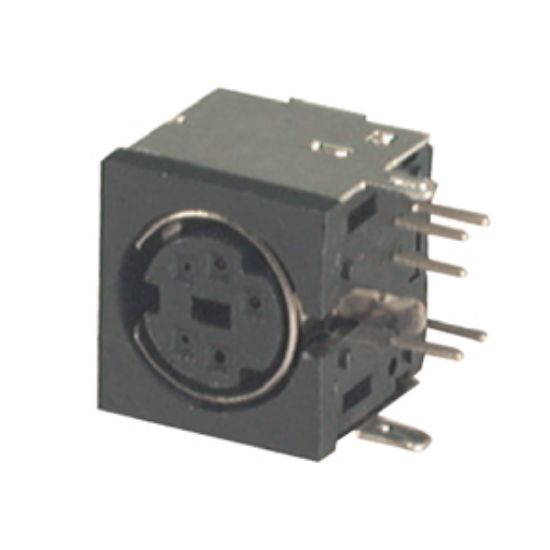 Picture of SOCKET MINI-DIN 6-WAY R/A