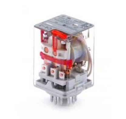 Picture of RELAY DPDT 10A 24VAC ROUND 8P