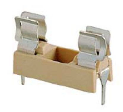 Picture of PCB MOUNT HOLDER FOR 5x20 FUSE (NO-COVER)