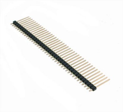Picture of HEADER SIL STR 40W 2.54 TH=28 BRASS