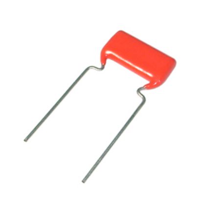 Picture of POLYESTER CAPACITOR RADIAL 68nF 250V P=10