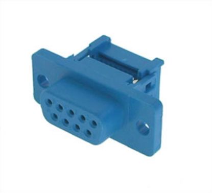 Picture of IDC SOCKET D-SUB 9W PLASTIC MNT & PLASTIC STRAIN