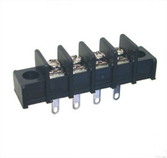 Picture of BARRIER TERMINAL BLOCK 3W 10.00 SOLDER PINS