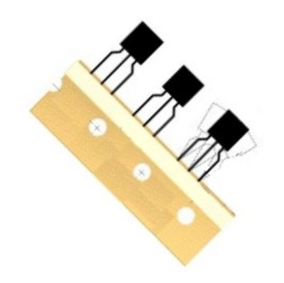 Picture of TRANSISTOR PNP 250V 0.5A TO92