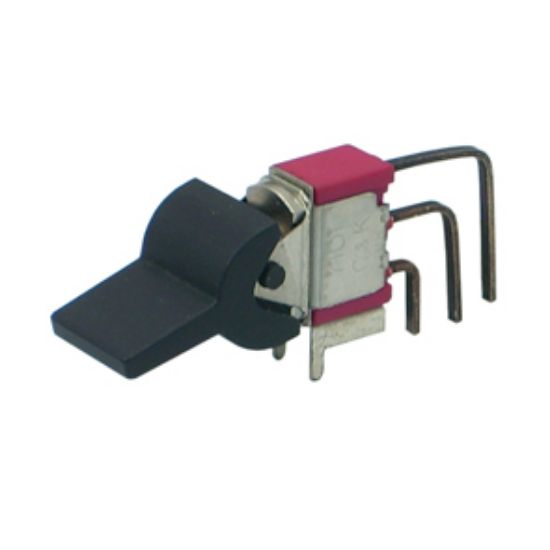 Picture of ROCKER SWITCH SPDT R/A ON-ON PCB