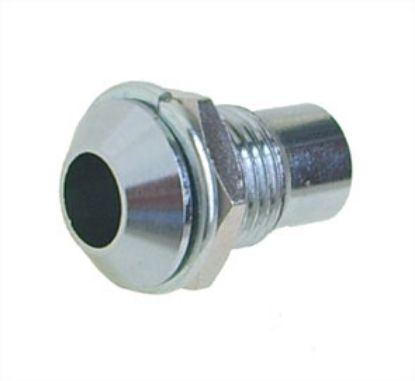 Picture of LED HOLDER 5mm CHROMED CONVEX LOSE RUBBER
