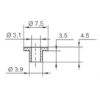 Picture of BUSH INSUL M3  3.9x7.5x4.5x3.5