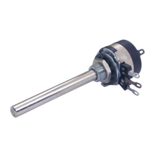 Picture of POTENTIOMETER W/SWITCH LOG 21MM MET   470K
