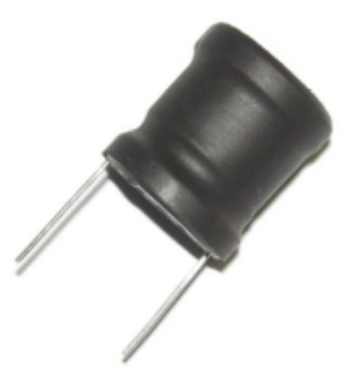Picture of INDUCTOR RAD W/W 100uH 3.5A 0E1 16x18mm