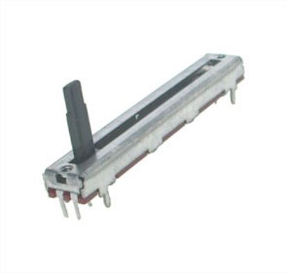 Picture of SLIDE POTENTIOMETER 200K T=45mm DUAL
