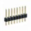 Picture of HEADER SIL STR 40W 2.54 TH=19 GOLD PINS