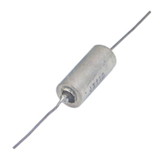 Picture of POLYESTER FILM CAPACITOR AXIAL 10uF 35V