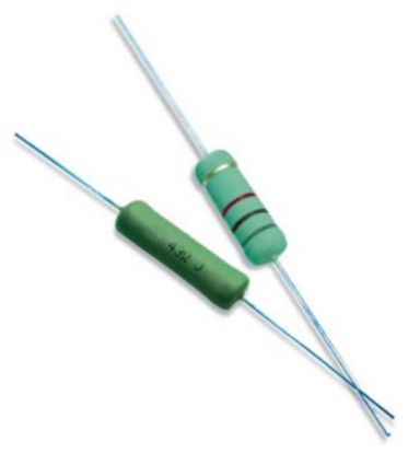Picture of RESISTOR 5W ROUND W/W 5% 3W BODY 68E0