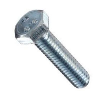 Picture of SCREW HEX HEAD ZINC PL. M12x20