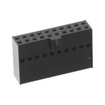 Picture of HOUSED SOCKETS DIL 2.54mm 20W KEYED