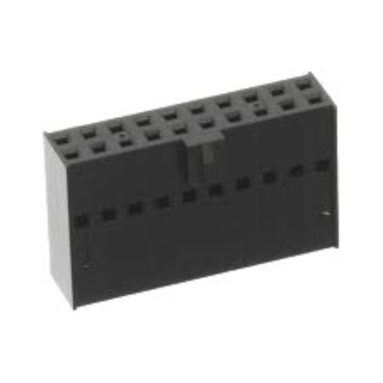 Picture of HOUSED SOCKETS DIL 2.54mm 20W KEYED