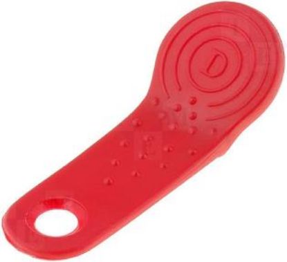 Picture of TAG KEY RING FOR iBUTTON HOLDER, RED - EXCLUDES iBUTTON