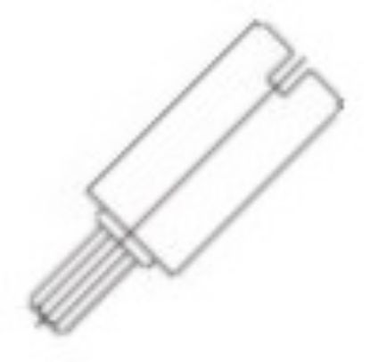Picture of SHAFT FOR RP10 PRESET H=15