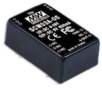 Picture of DC-DC CONVERTER DIL I=12 O=12V   3W