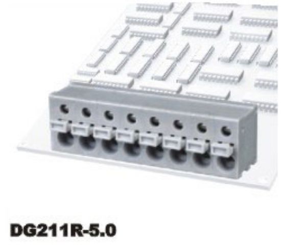 Picture of TERMINAL BLOCK PCB 3W 5.0 PUSH R/A