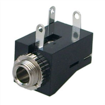 Picture of SOCKET 3.5mm MONO NC R/A P/M 3P
