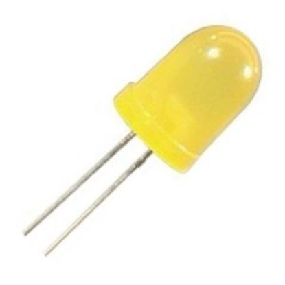 Picture of LED 10mm DI-YL RND BLINK   60D