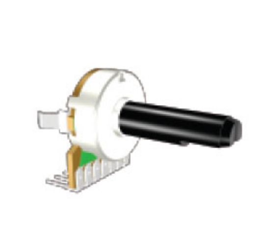 Picture of POT S/T LIN DUAL 17mm 500K PCB