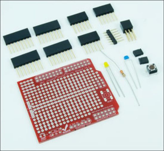 Picture of DEV. BOARD PROTOSHIELD UNO32