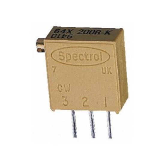 Picture of TRIMPOT POTENTIOMETER S-ADJ V-MNT 25-T 200K