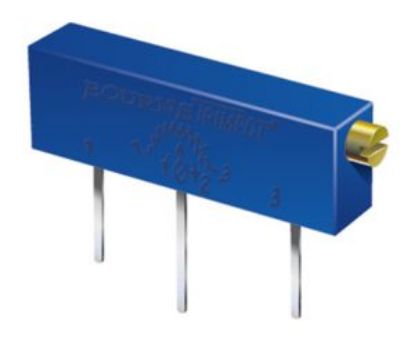 Picture of TRIMPOT S-ADJ H-MNT 22-T 100E