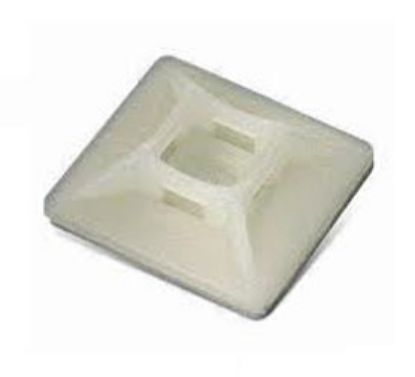 Picture of CABLE TIE MOUNT 13x13 WHITE
