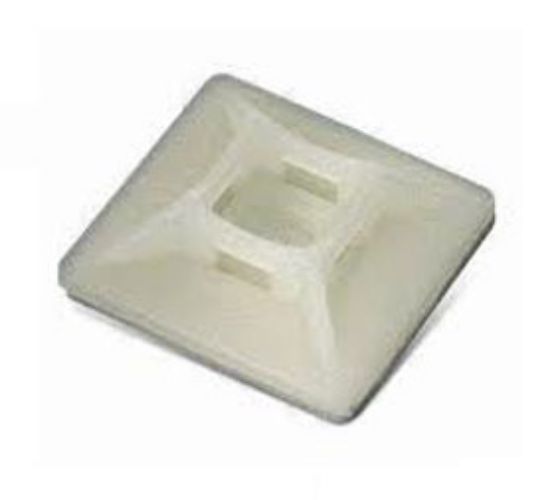 Picture of CABLE TIE MOUNT 13x13 WHITE