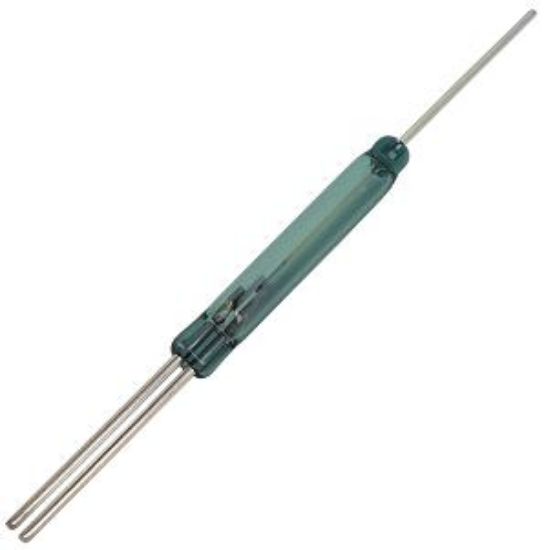 Picture of GLASS REED SWITCH NO/NC 1A 30W 35-50AT 17x4mm-DEBULK