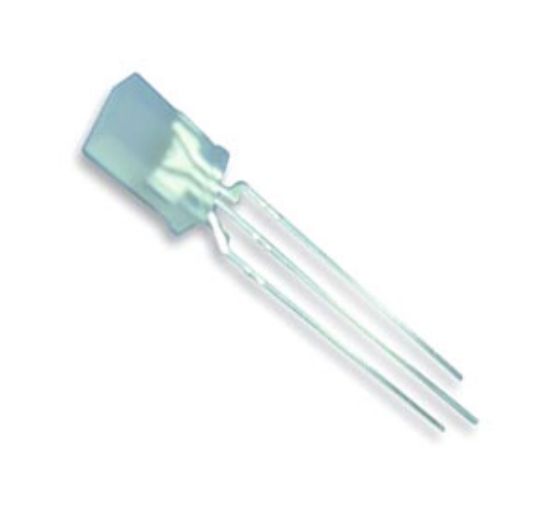 Picture of LED REC 5x2 BI-C RED/GREEN  FR