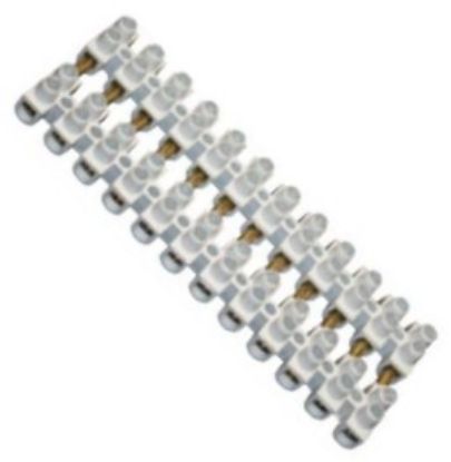 Picture of STRIP CONNECTOR 12W 10A FEED THROUGH BLACK