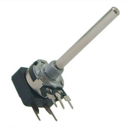 Picture of POTENTIOMETER W/SWITCH LIN 16MM PCB 100K