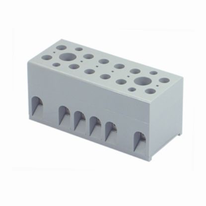 Picture of TERMINAL BLOCK 6W P/M STRIP 30A